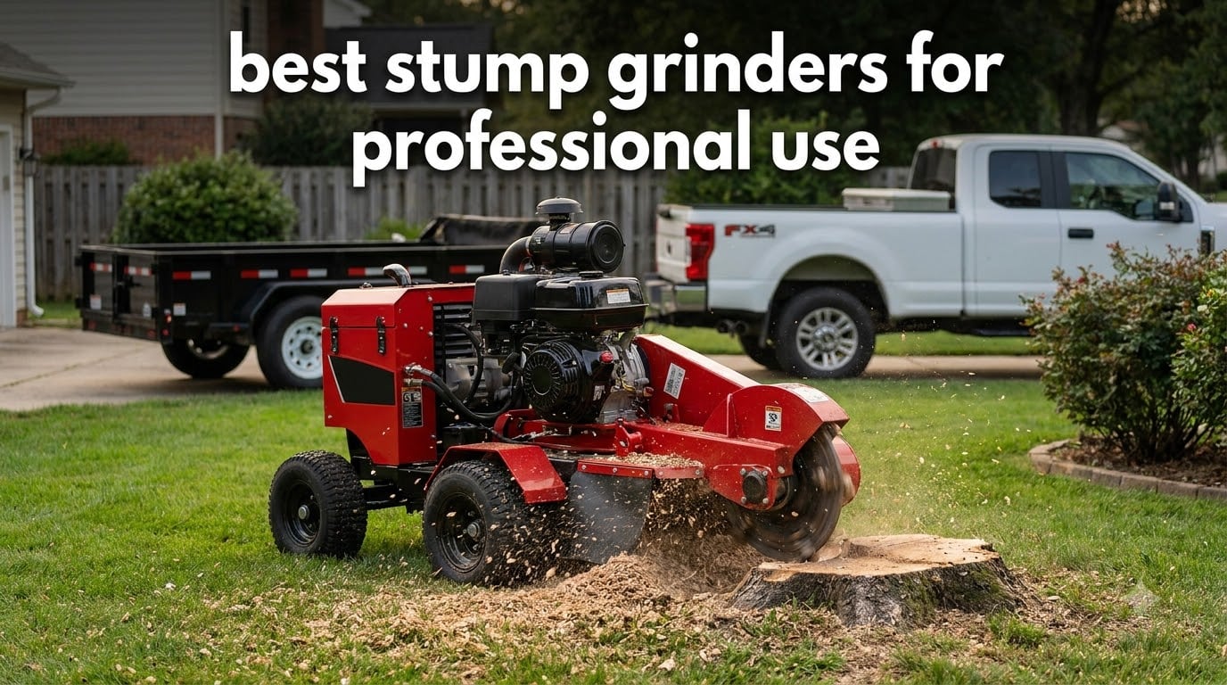 best stump grinders for professional use