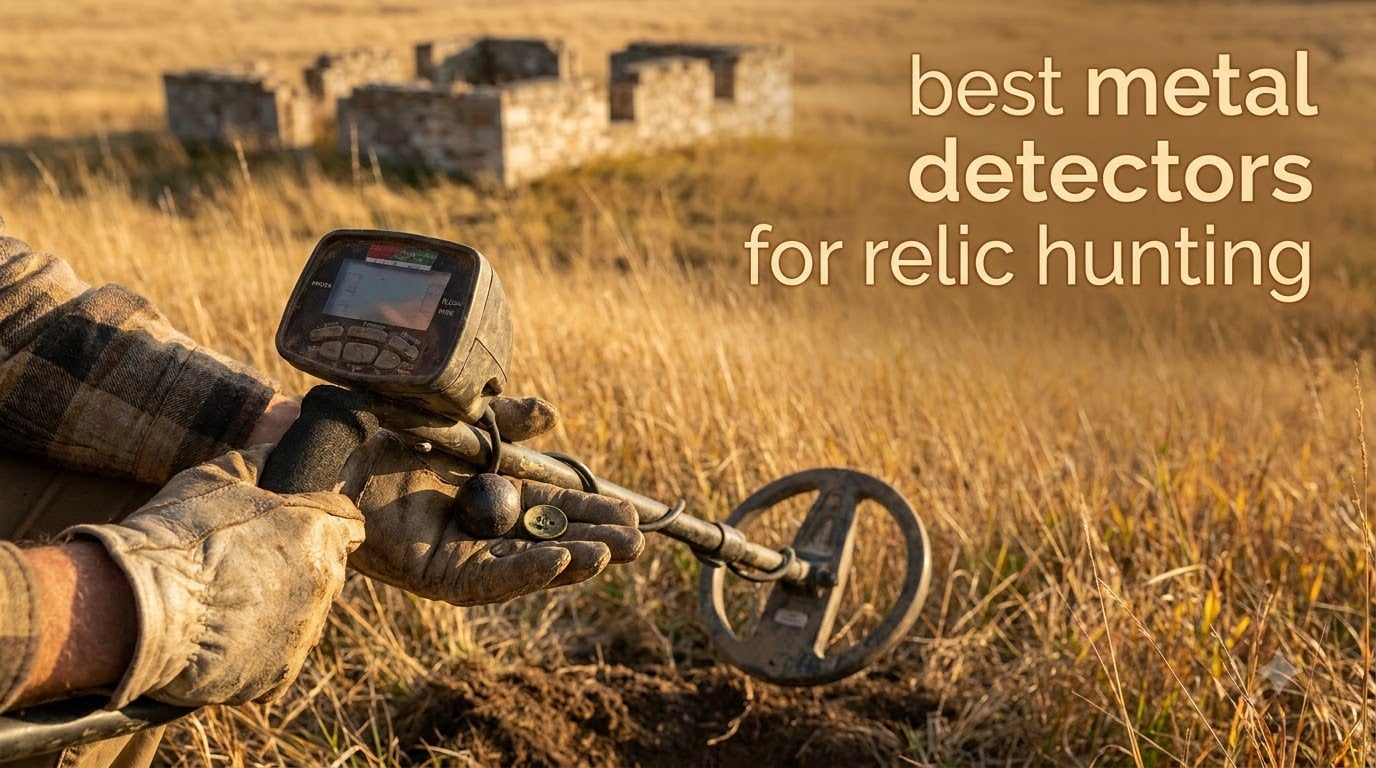 best metal detectors for relic hunting