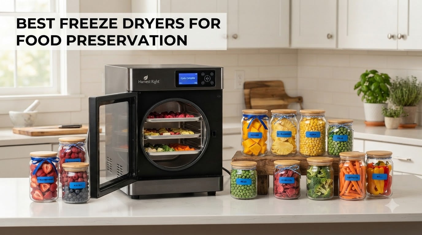 best freeze dryers for food preservation