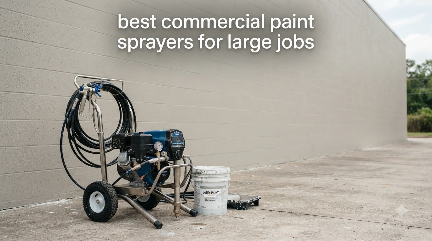 best commercial paint sprayers for large jobs