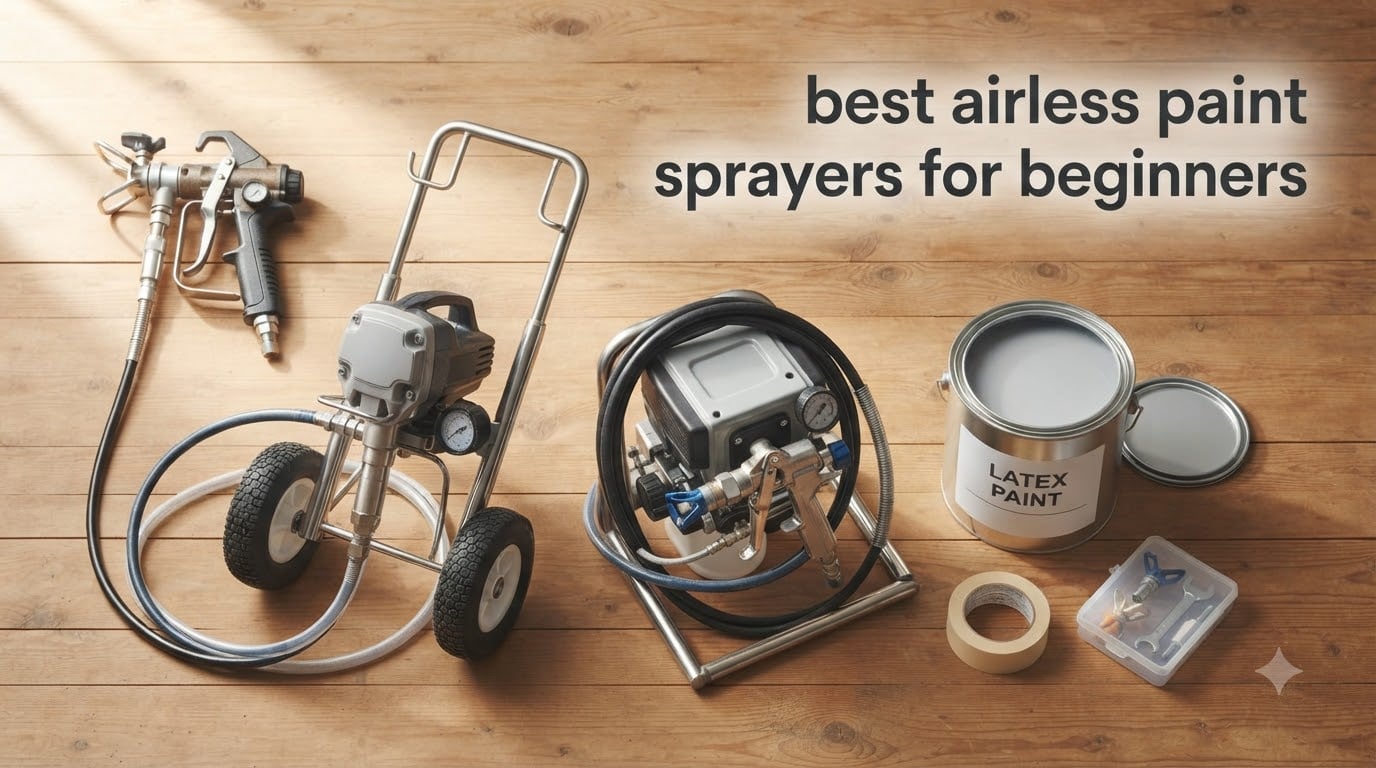 best airless paint sprayers for beginners