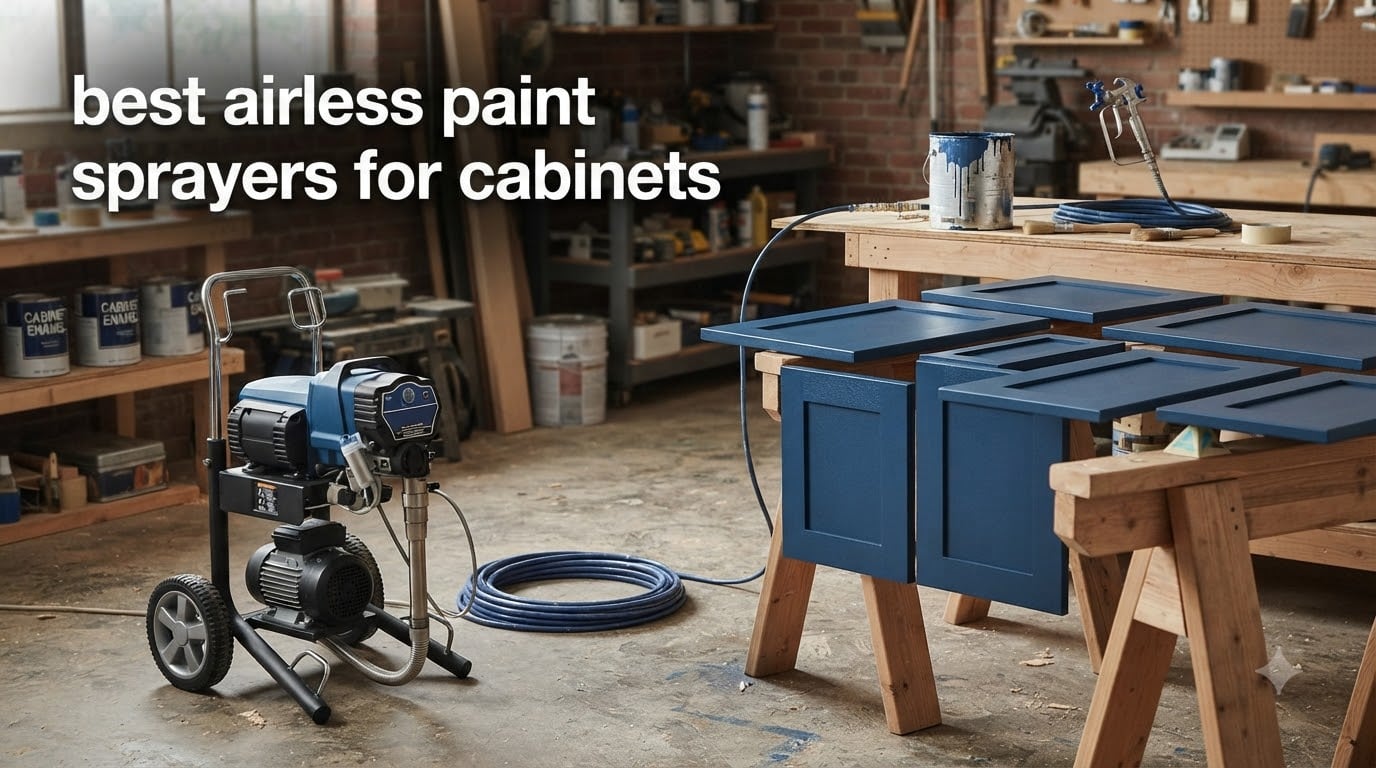 best airless paint sprayers for cabinets