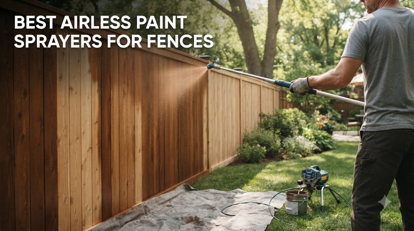 best airless paint sprayers for fences