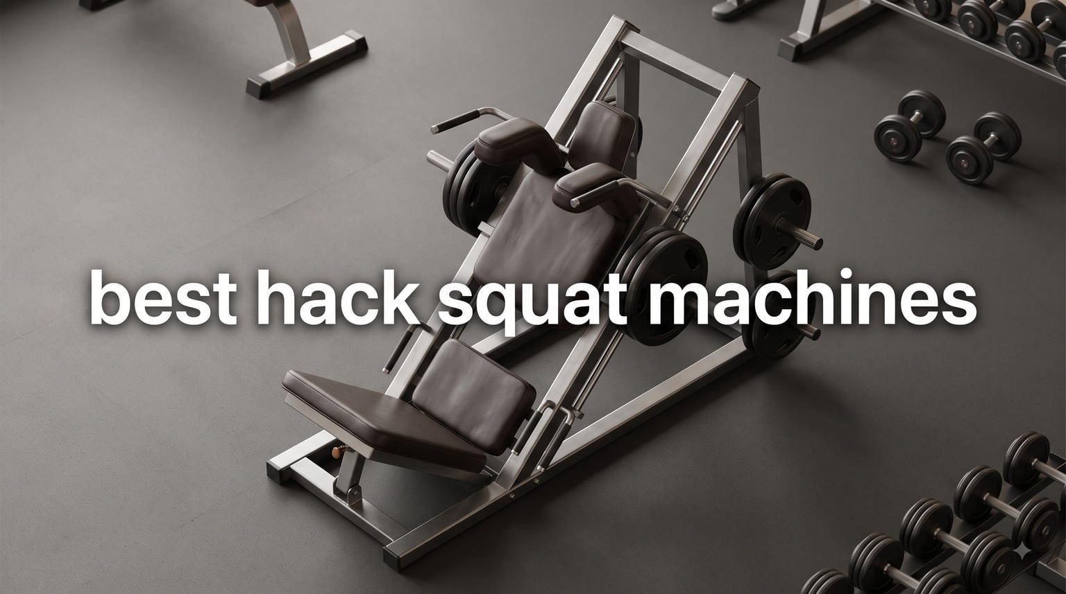 best hack squat machines