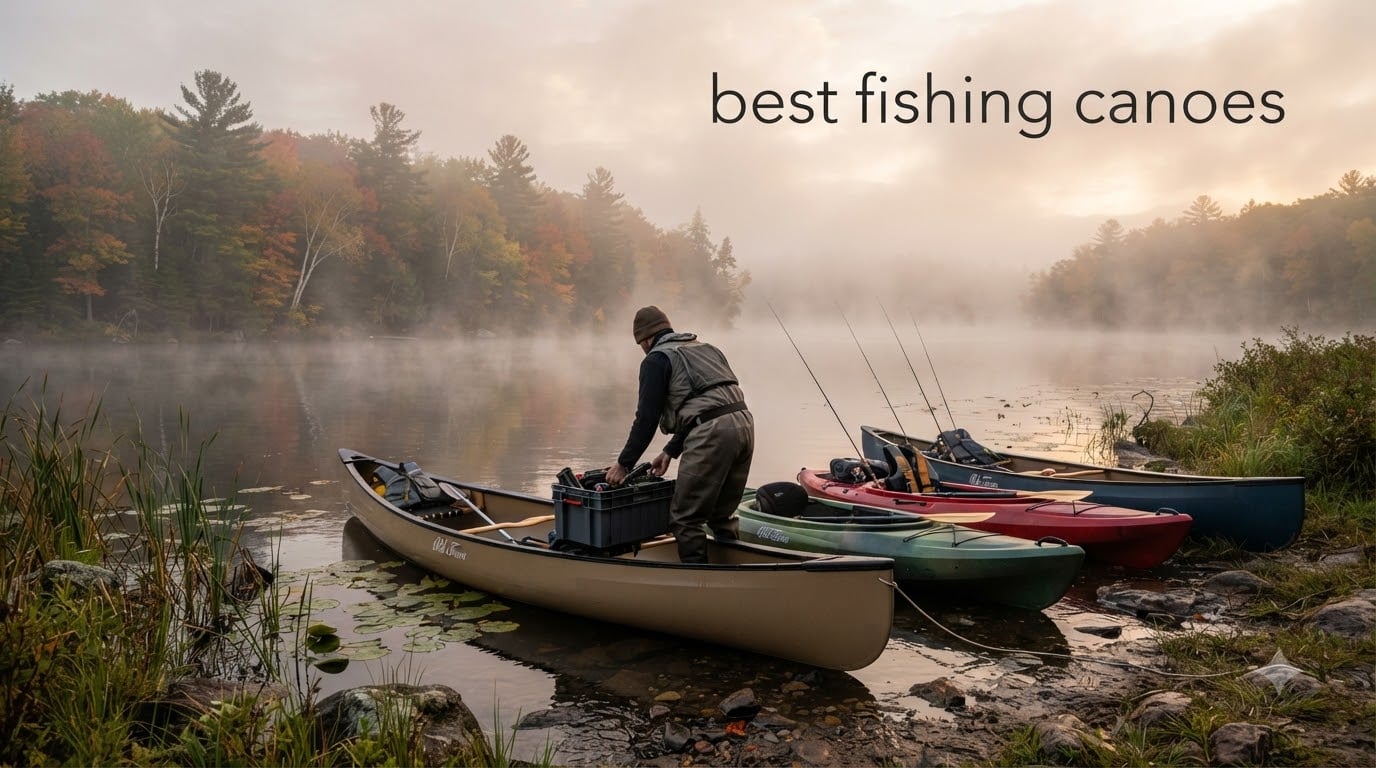 best fishing canoes