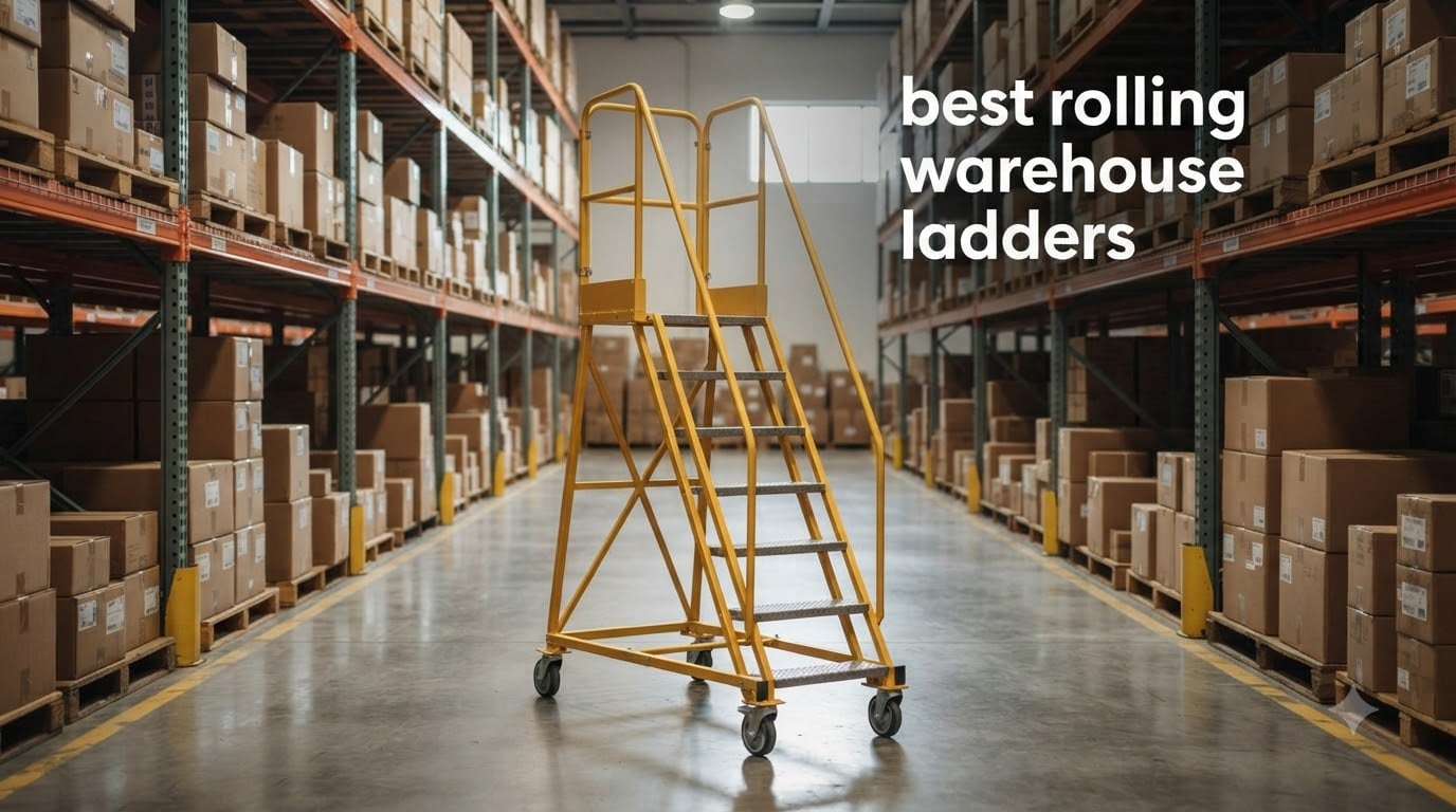 best rolling warehouse ladders