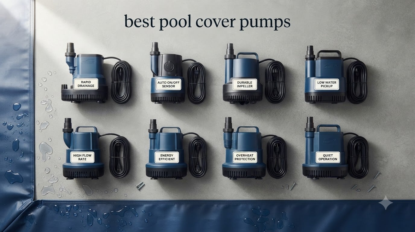 best pool cover pumps