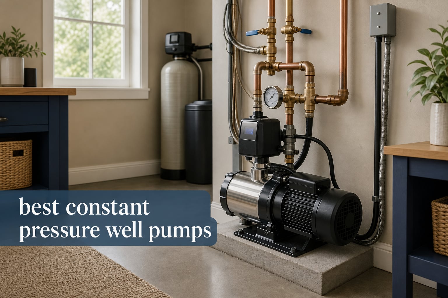 best constant pressure well pumps