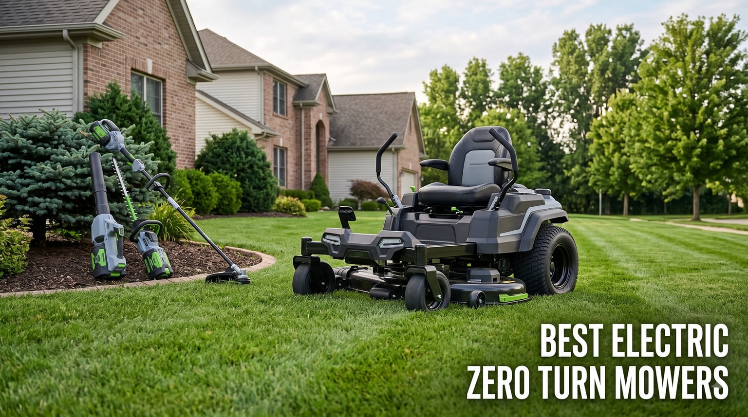 best electric zero turn mowers