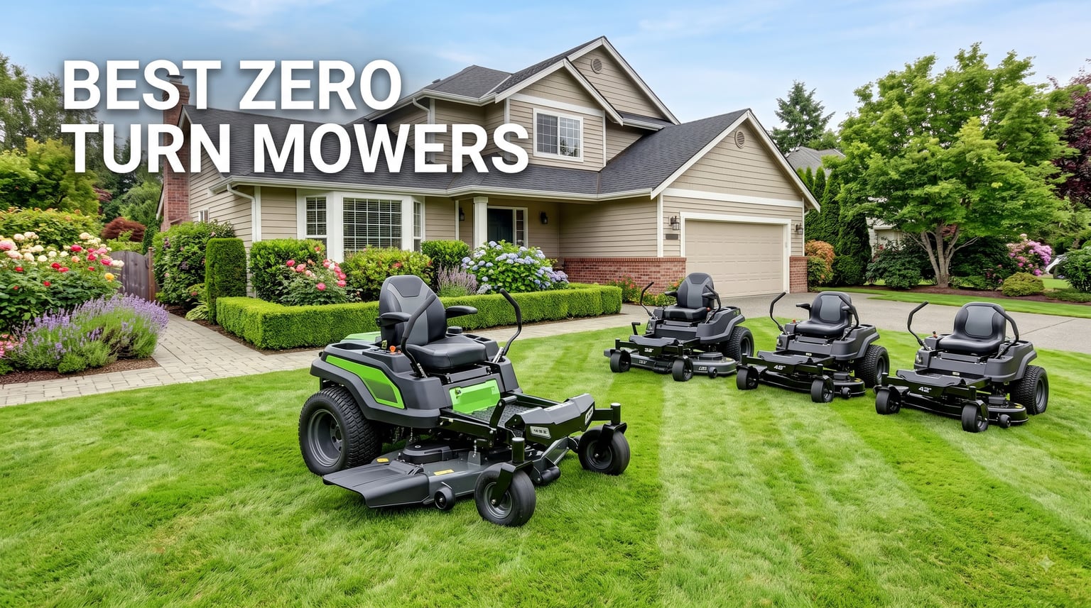 best zero turn mowers