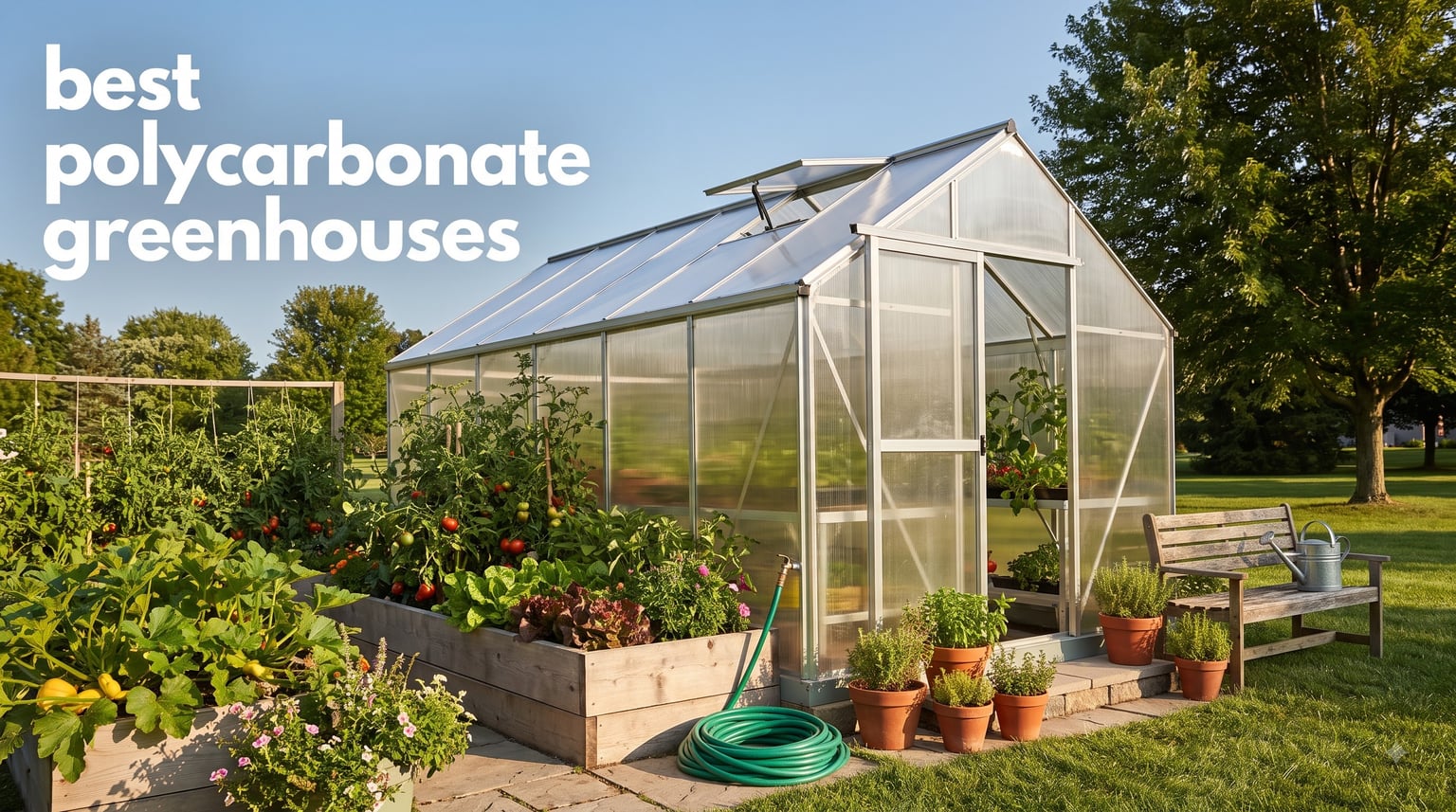 best polycarbonate greenhouses