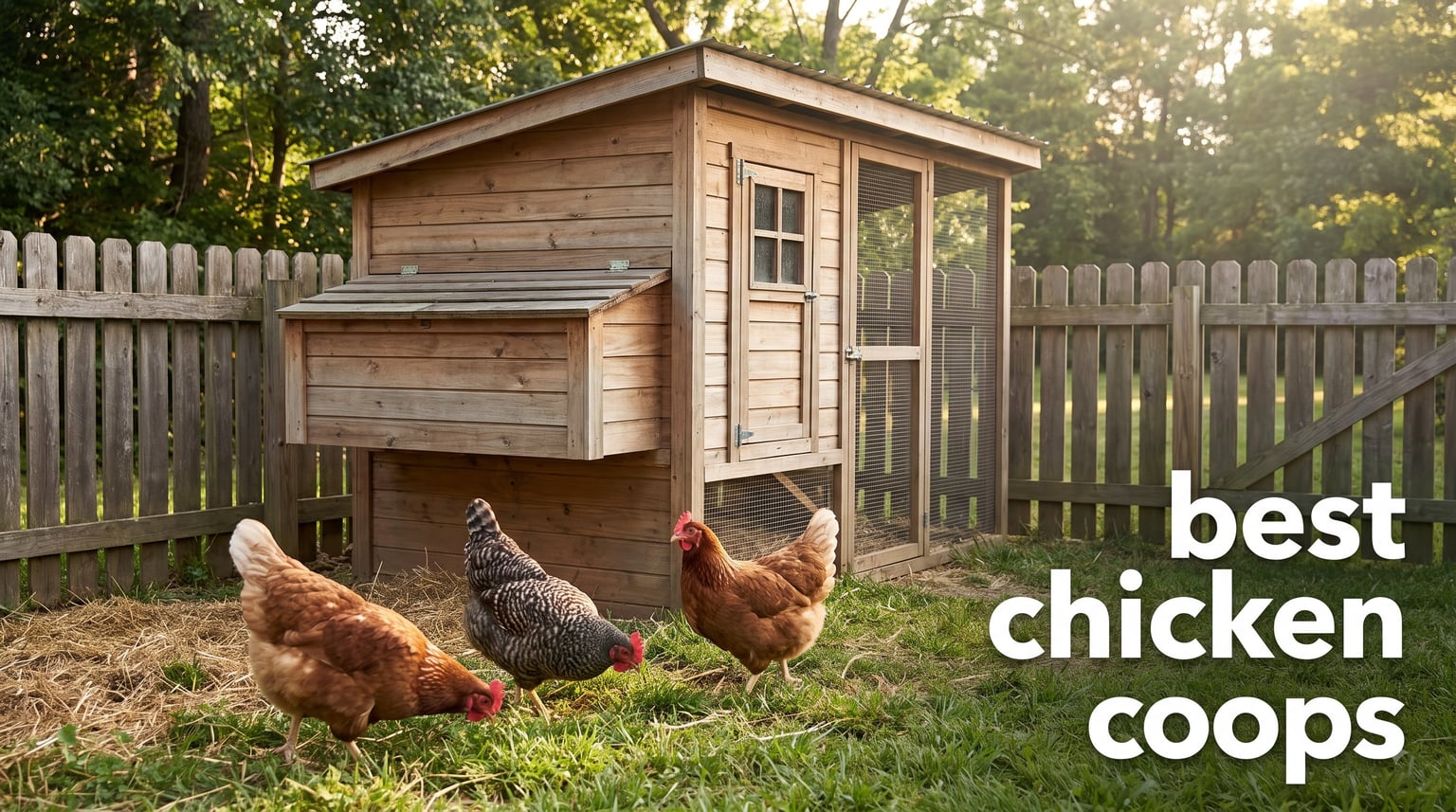 best chicken coops