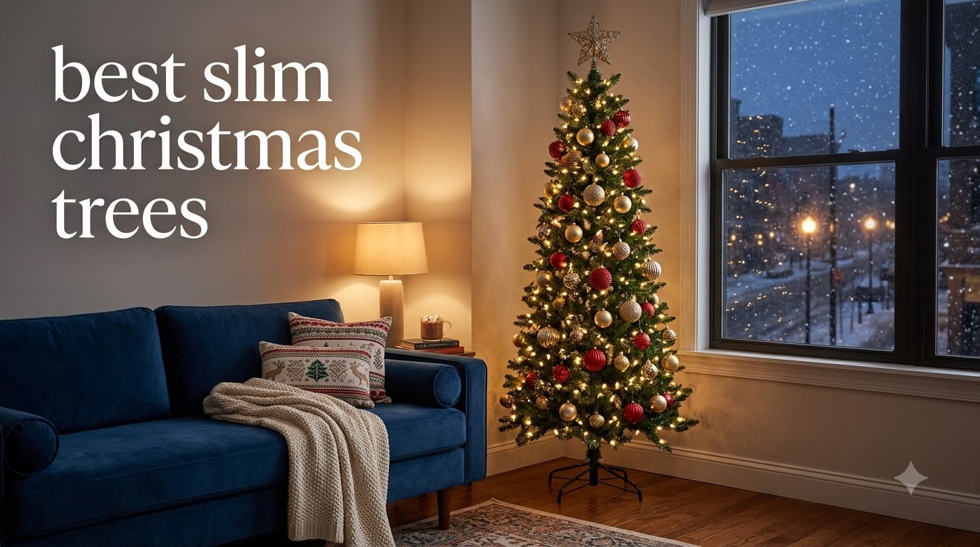 best slim christmas trees