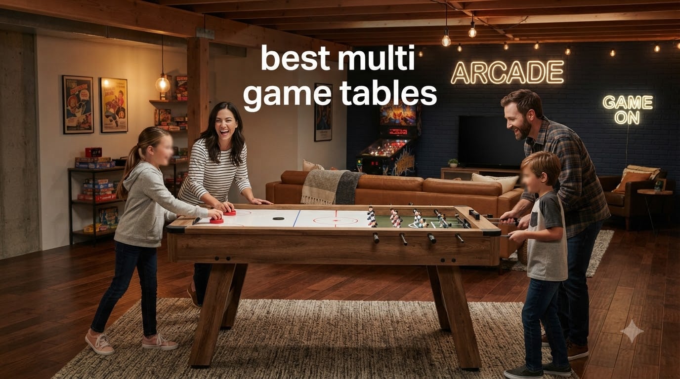 best multi game tables