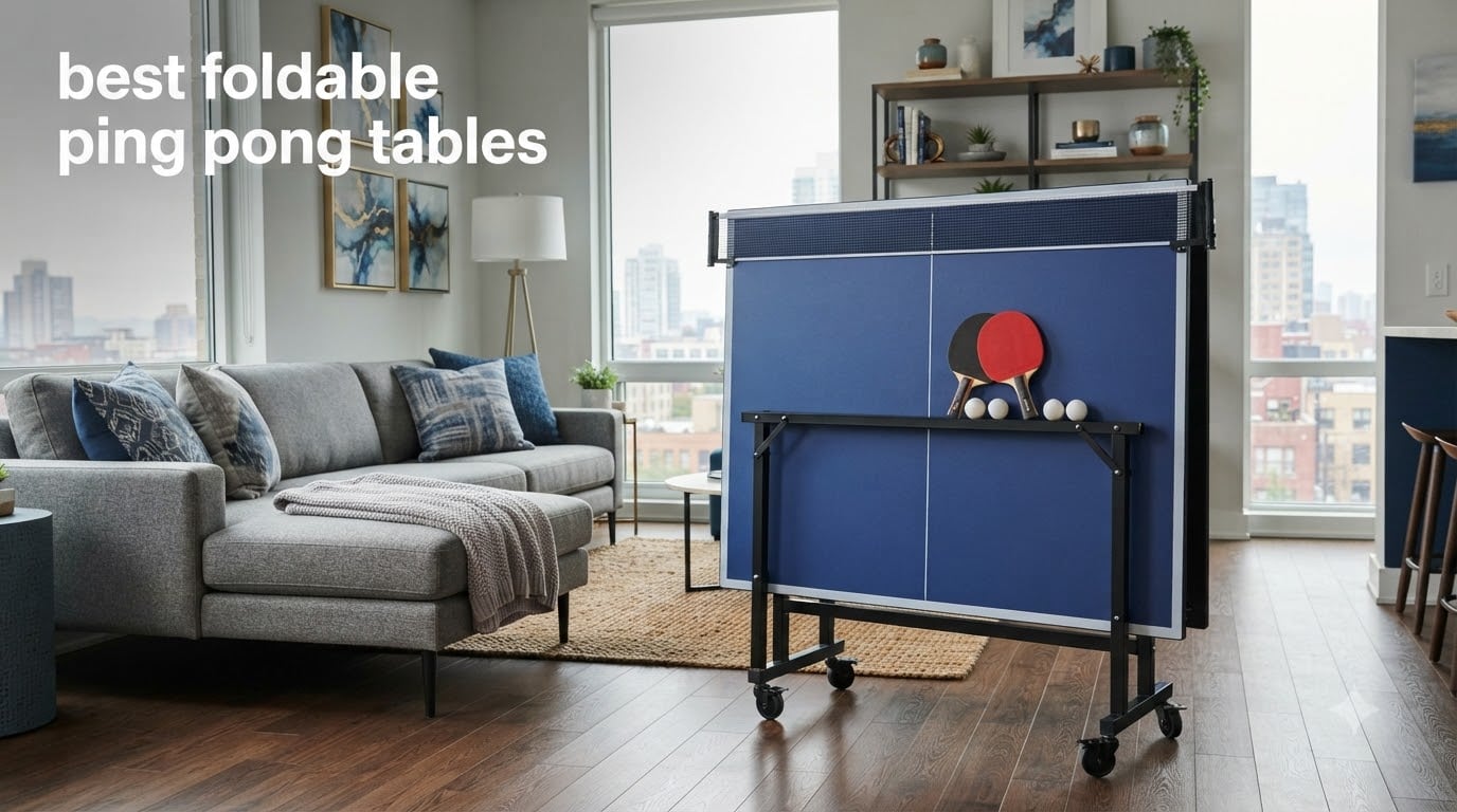 best foldable ping pong tables