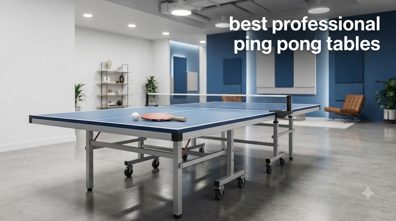 best professional ping pong tables