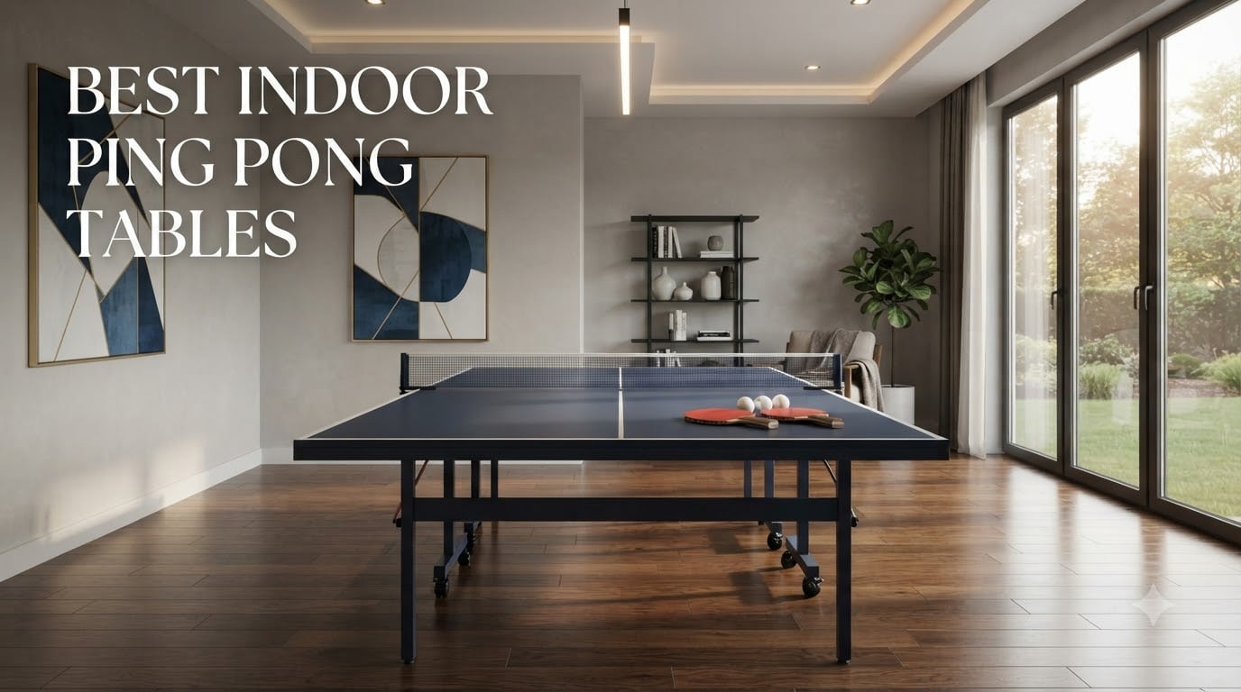 best indoor ping pong tables