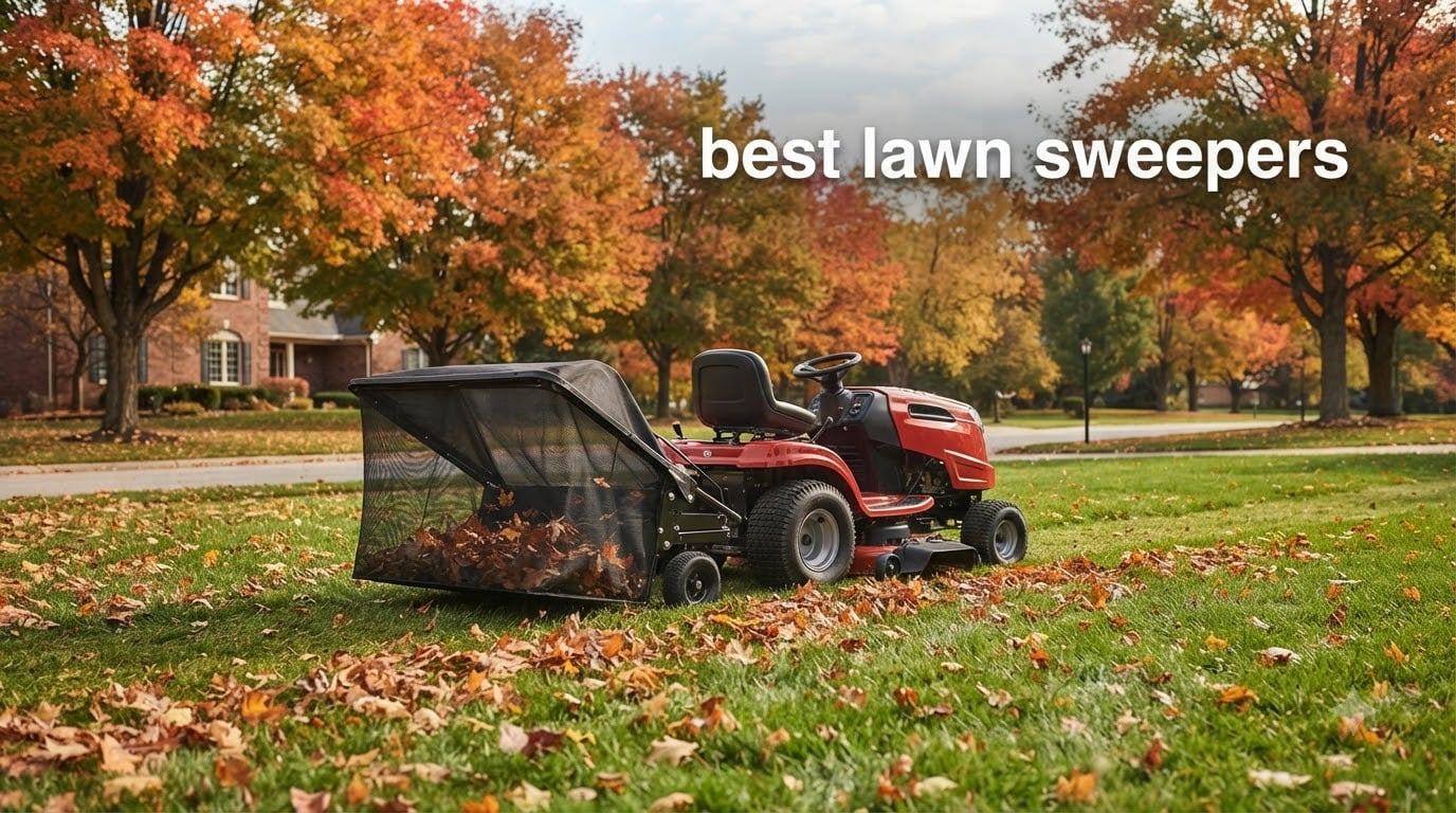 best lawn sweepers