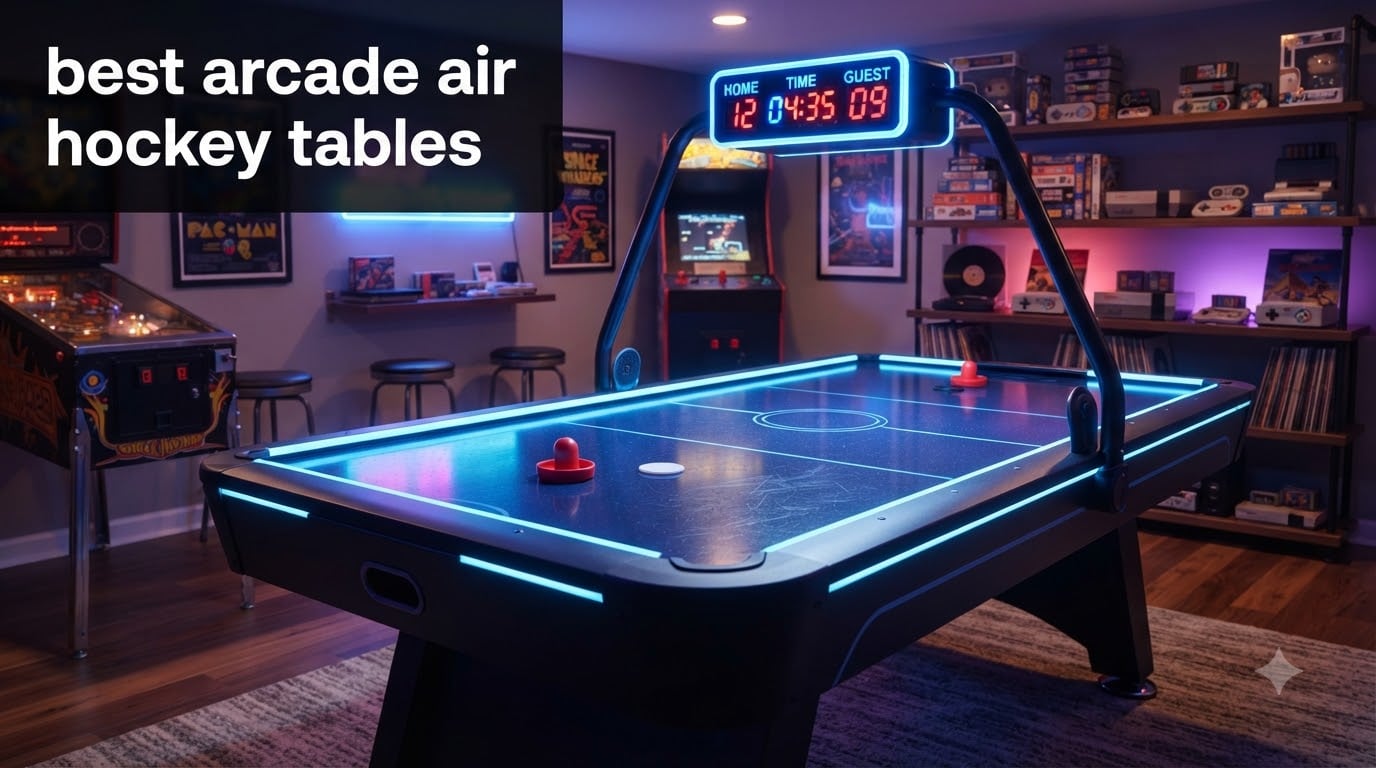 best arcade air hockey tables