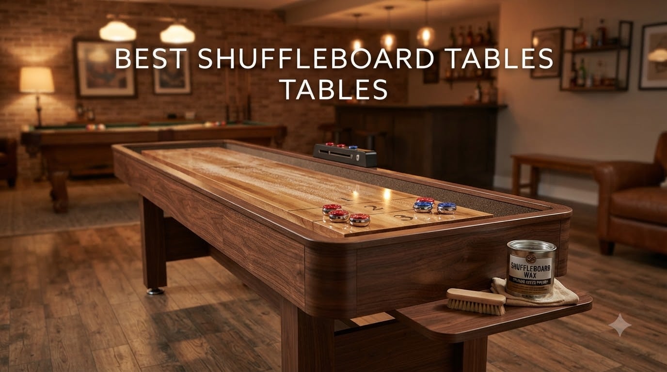 best 9 foot shuffleboard tables
