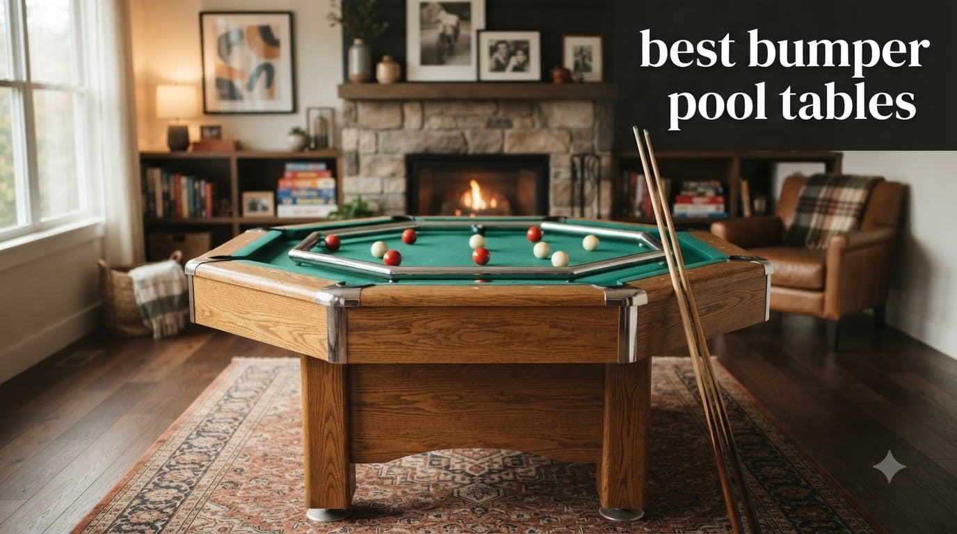 best bumper pool tables