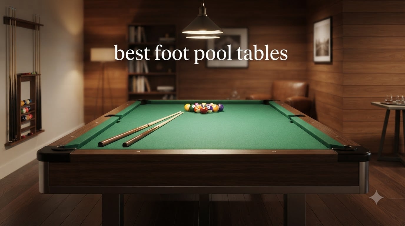 best 7 foot pool tables