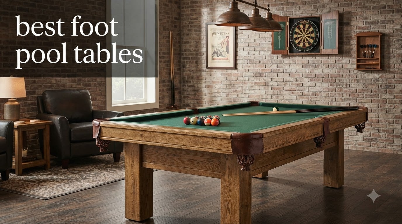 best 8 foot pool tables
