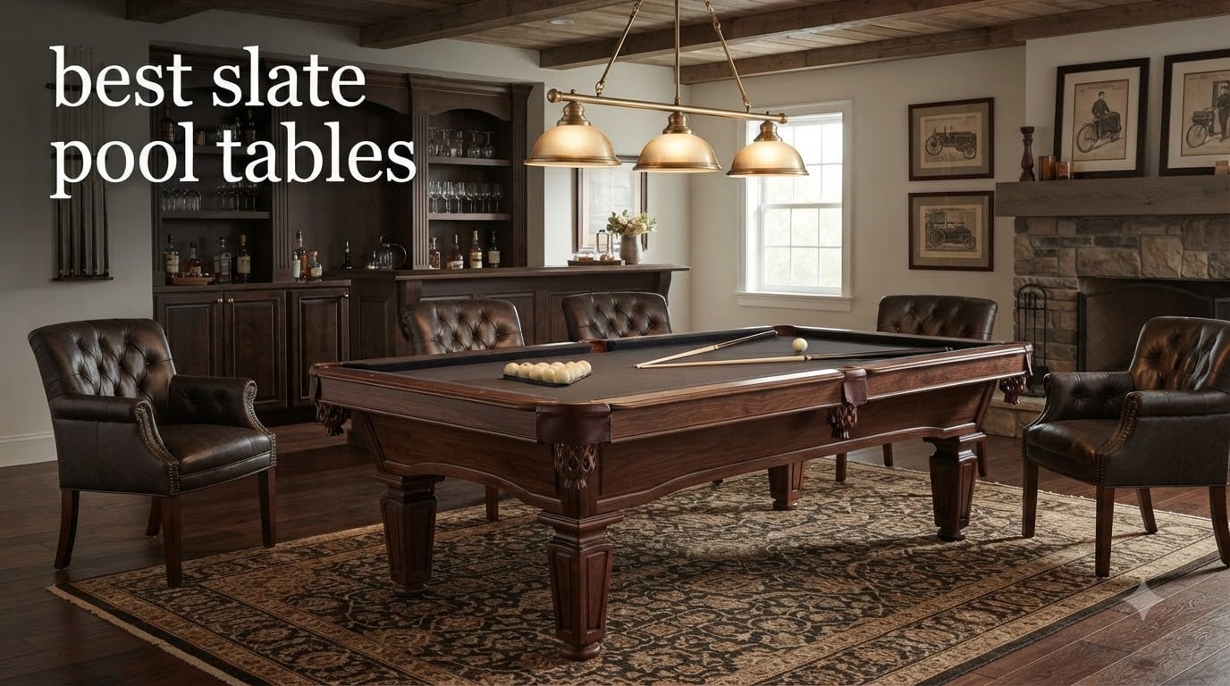 best slate pool tables