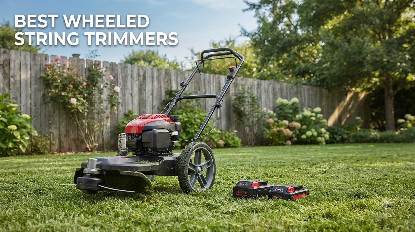 best wheeled string trimmers