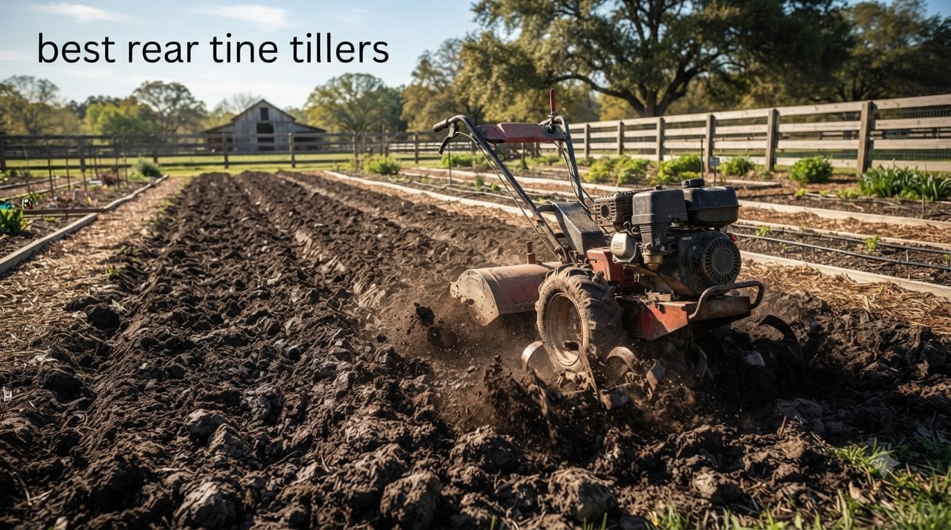 best rear tine tillers