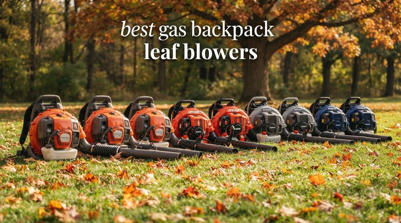 best gas backpack leaf blowers