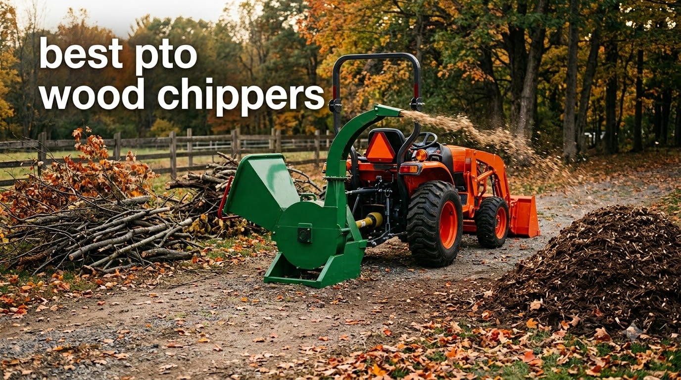 best pto wood chippers