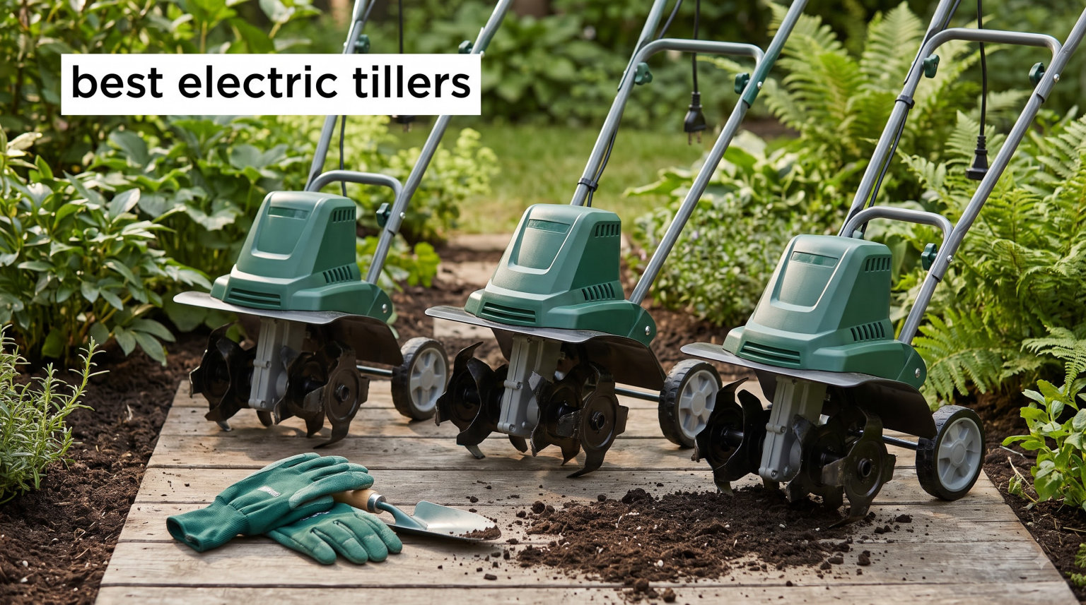 best electric tillers