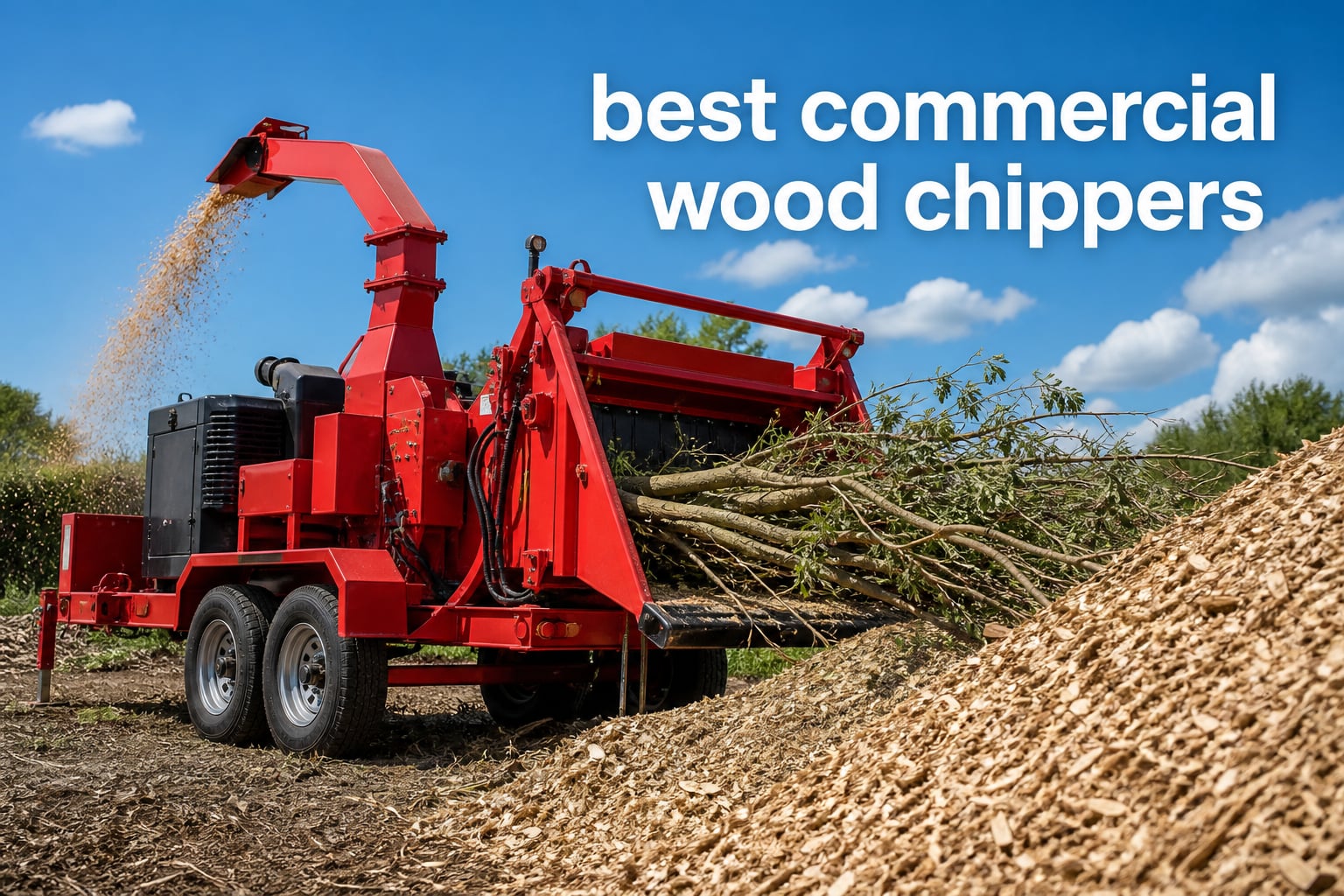best commercial wood chippers