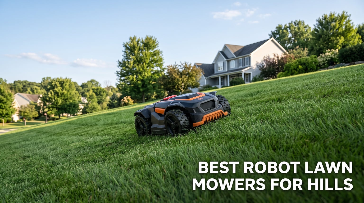 best robot lawn mowers for hills