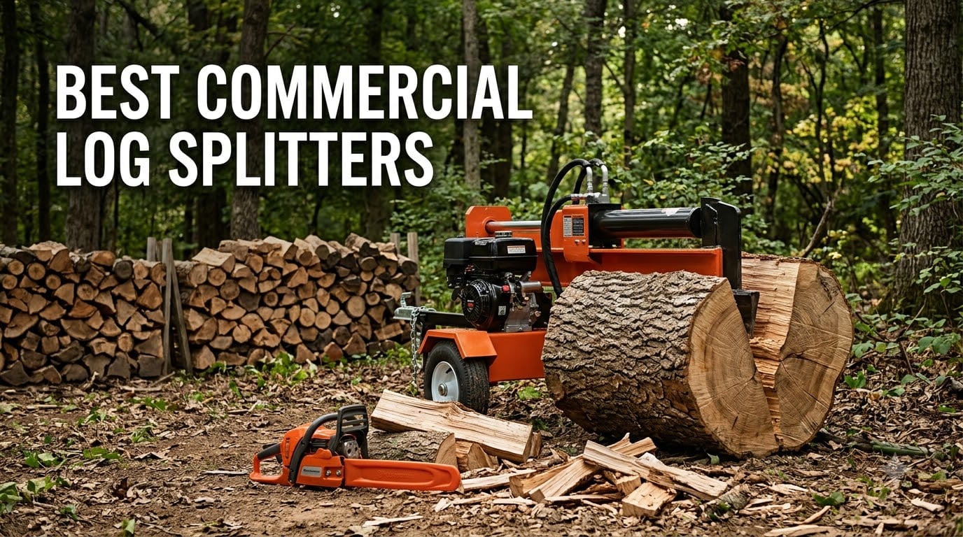 best commercial log splitters