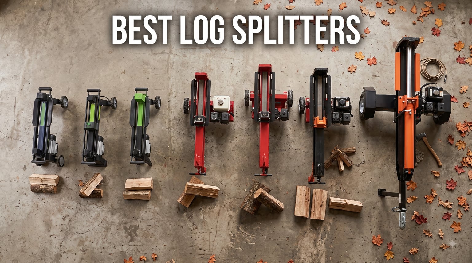 best log splitters