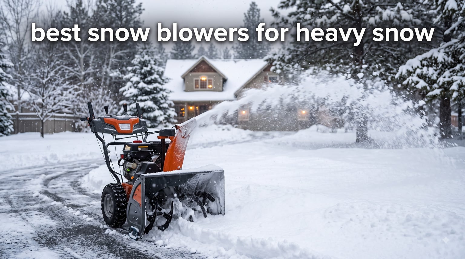 best snow blowers for heavy snow