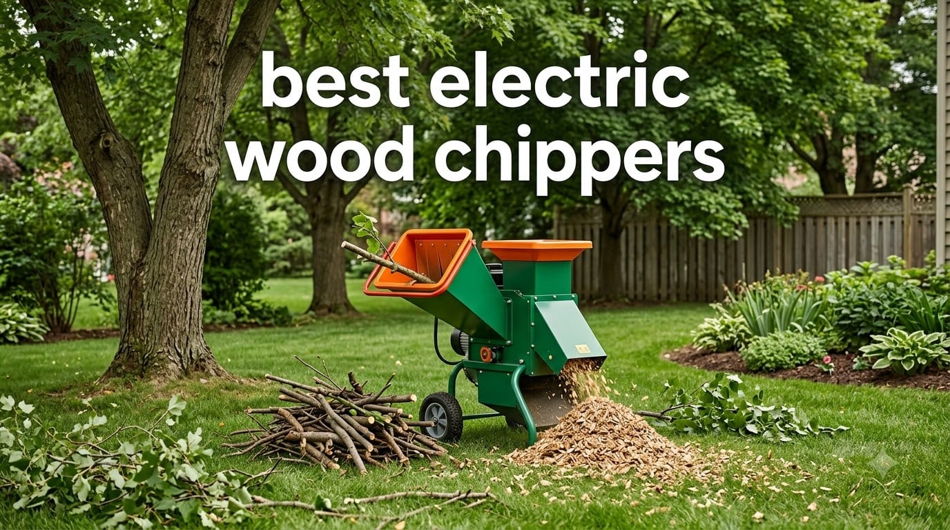 best electric wood chippers