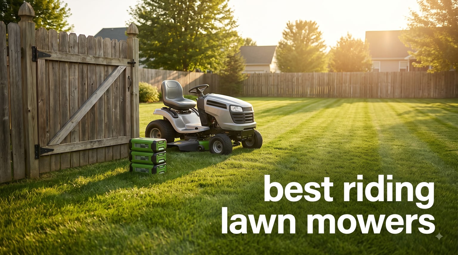 best riding lawn mowers