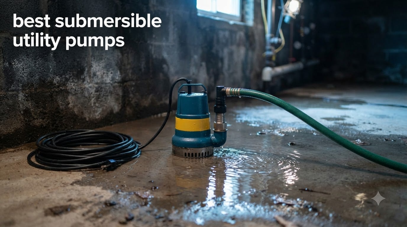 best submersible utility pumps