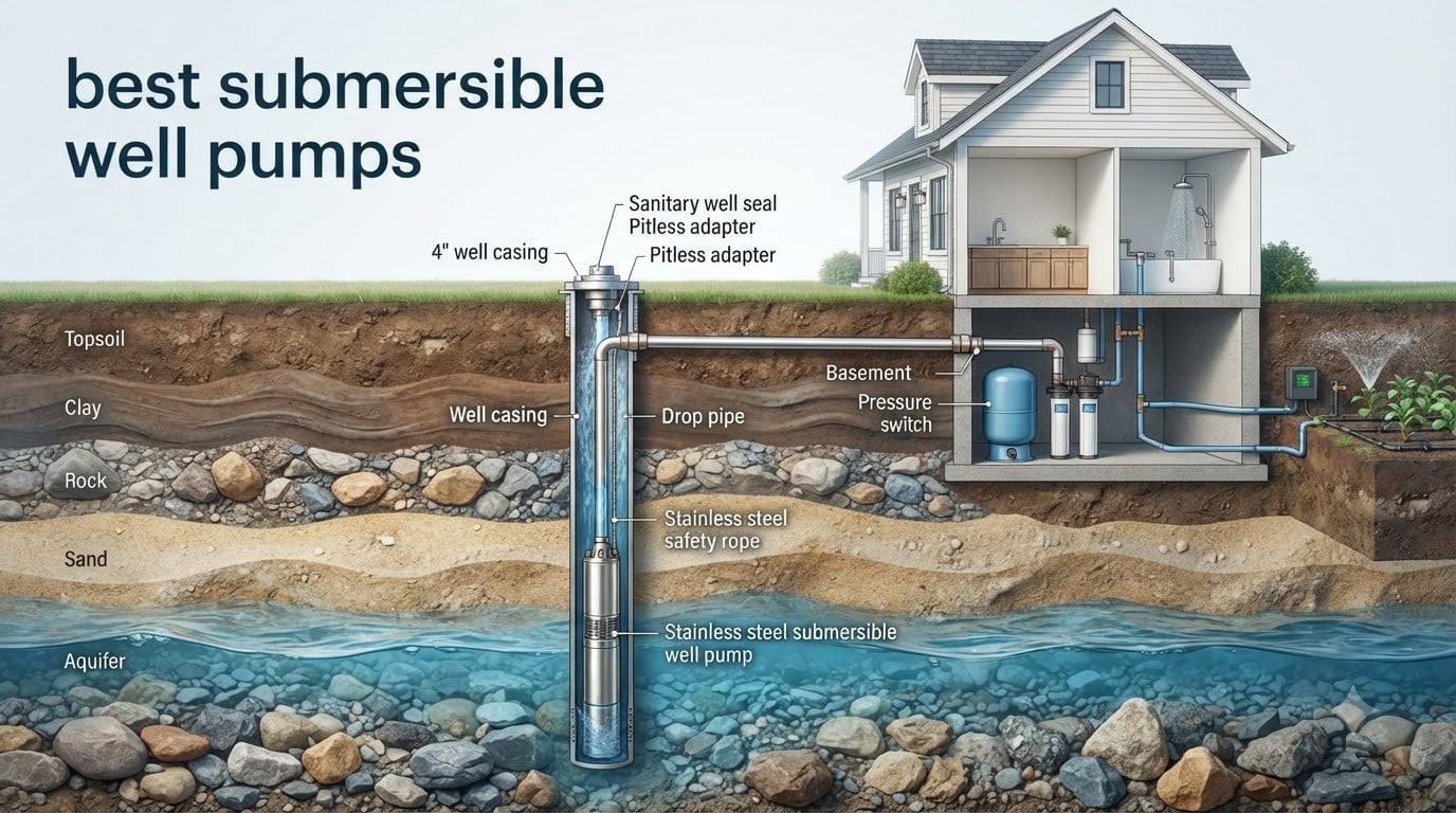 best submersible well pumps