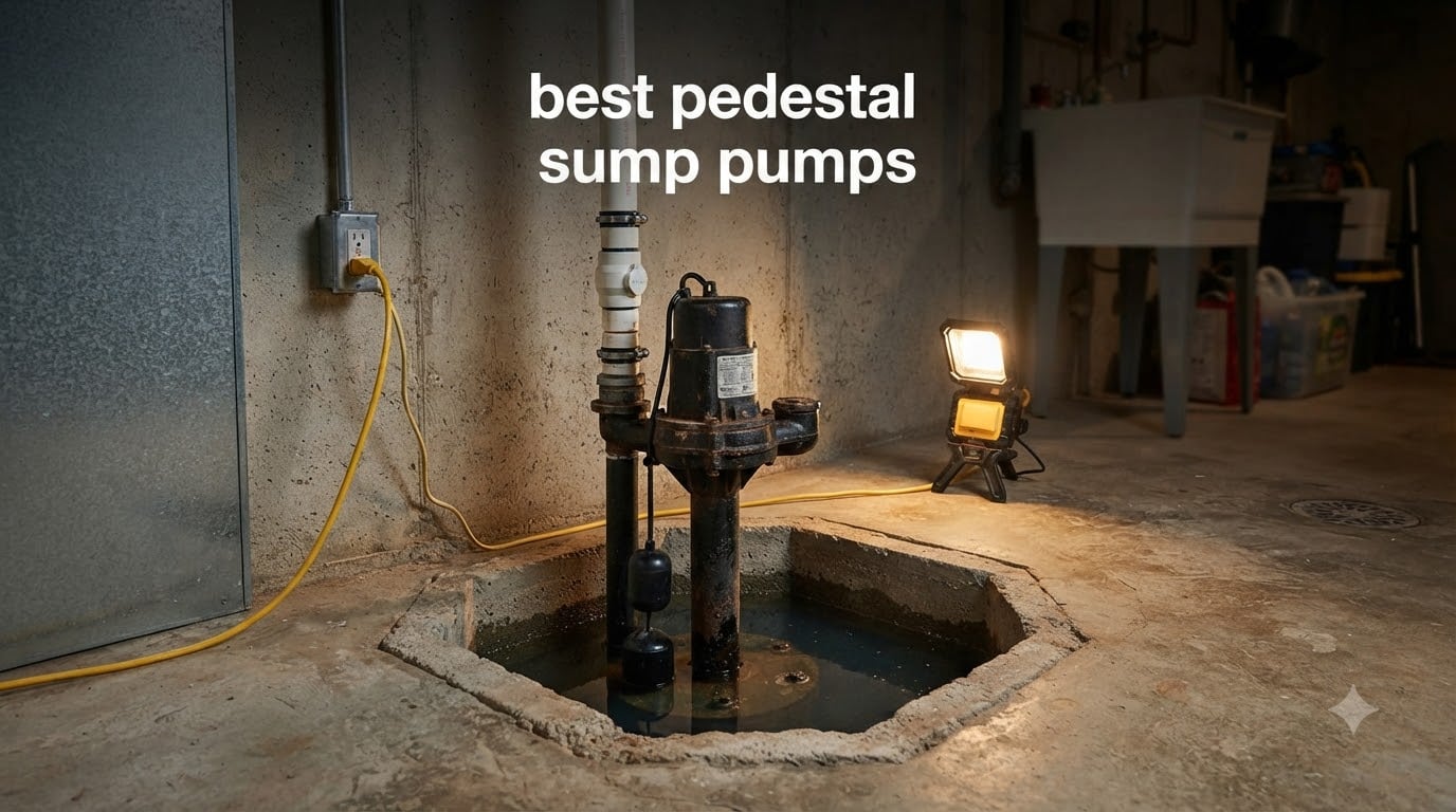 best pedestal sump pumps