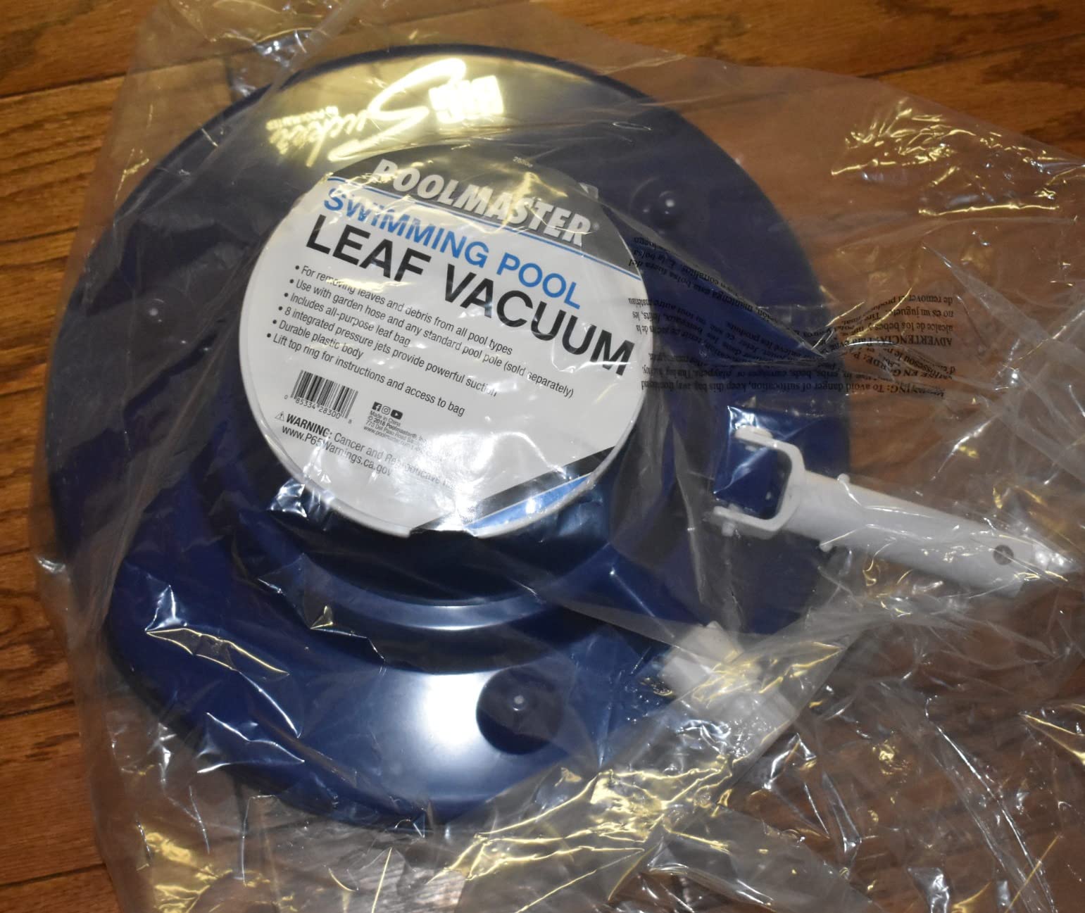 Poolmaster 28300 Big Sucker Manual Swimming Pool Leaf Vacuum Head, Blue customer photo 1