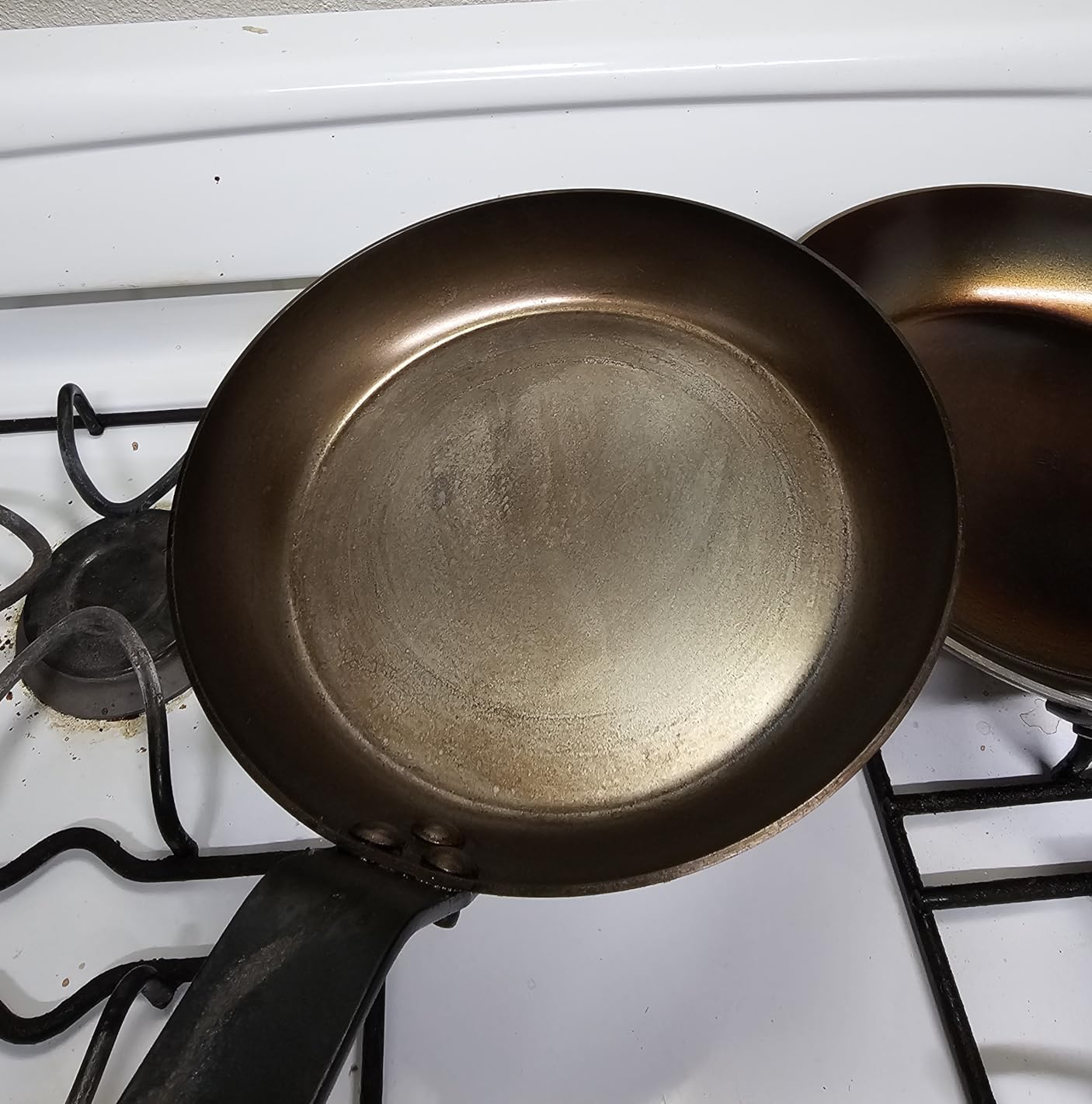 Mauviel M'Steel Black Carbon Natural Nonstick Frying Pan With Iron Handle, 7.9-in, Suitable For All Cooking Surfaces, Made in France customer photo 2
