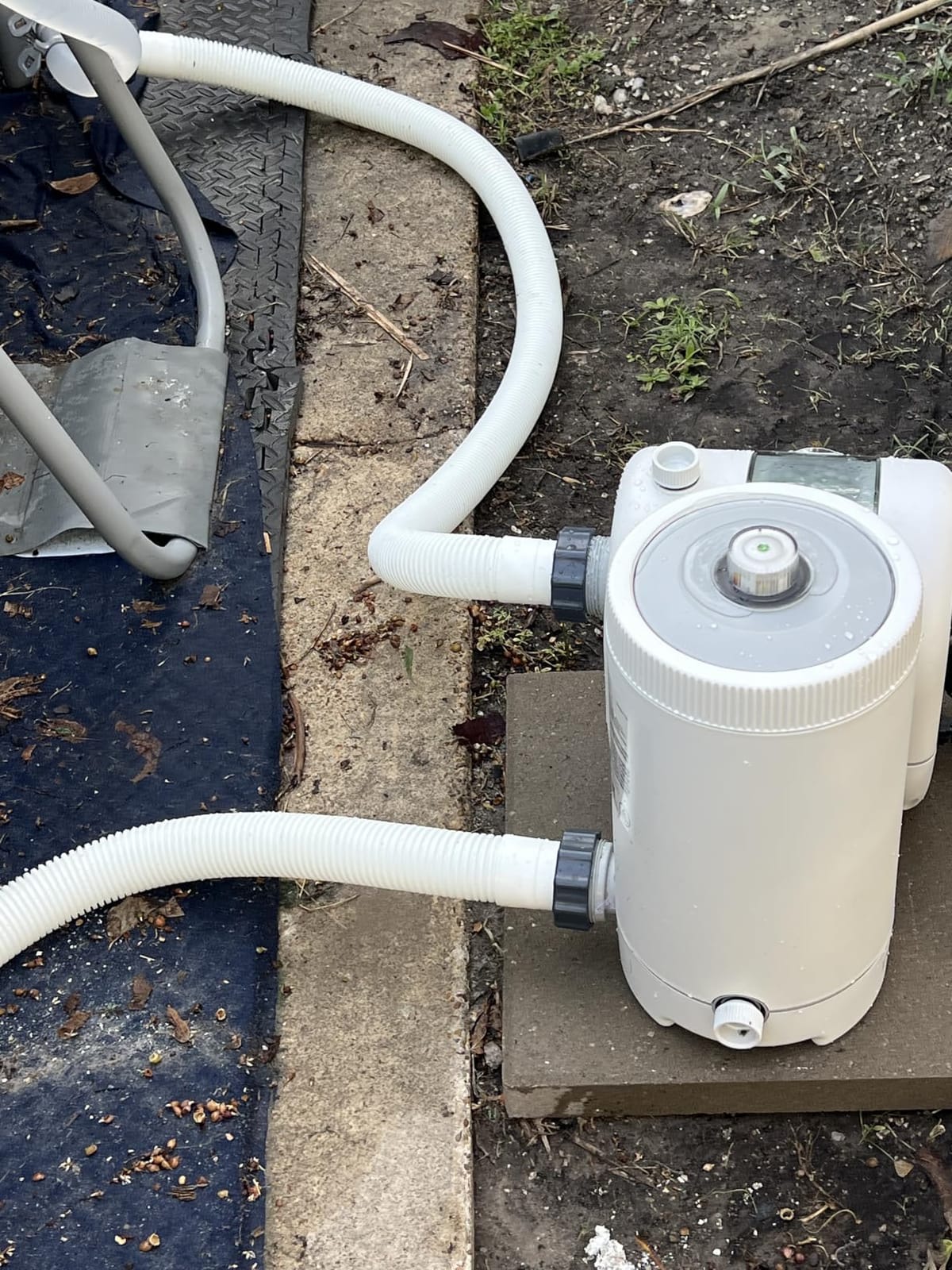 Intex C2500 Krystal Clear Cartridge Filter Pump for Above Ground Pools: 2500 GPH Pump Flow Rate – Improved Circulation and Filtration – Easy Installation – Improved Water Clarity – Easy-to-Clean customer photo 1