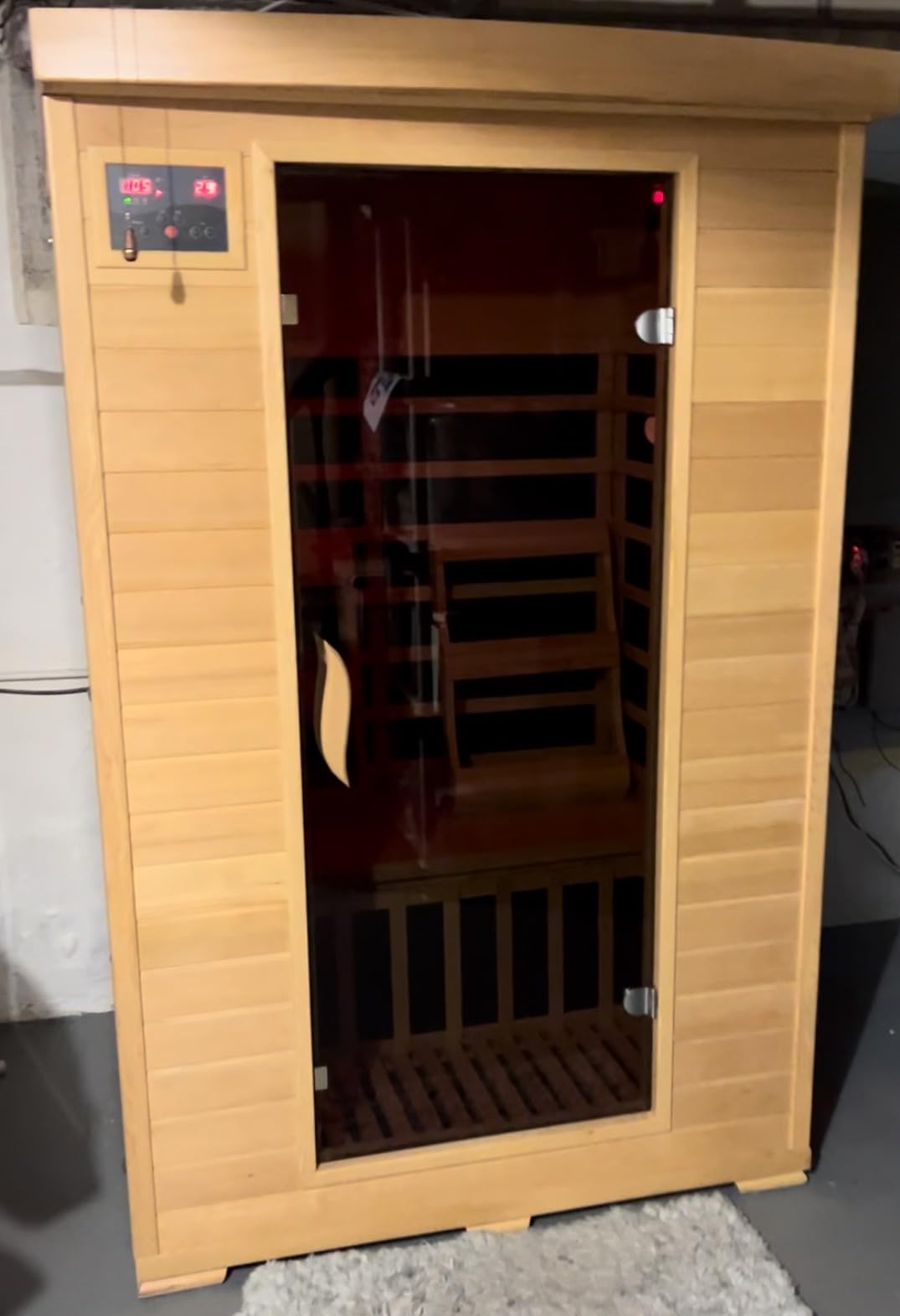 Heat Wave Coronado 2-Person Hemlock Deluxe Infrared Sauna for Home Use customer photo 2