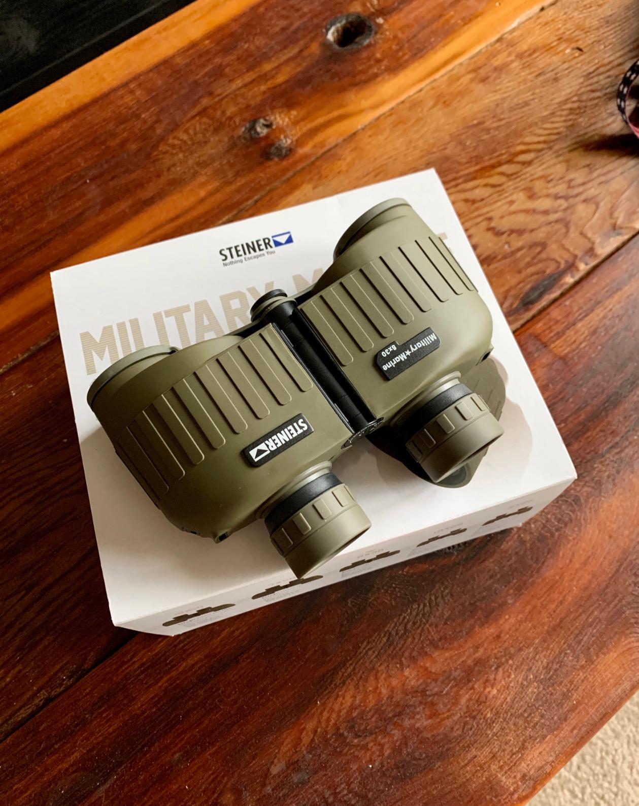 Steiner Military-Marine 8x30 Binoculars – Professional Grade High-Contrast Optics with Sports-Auto-Focus, Floating Prism Shock Absorption, and Heritage Warranty customer photo 2