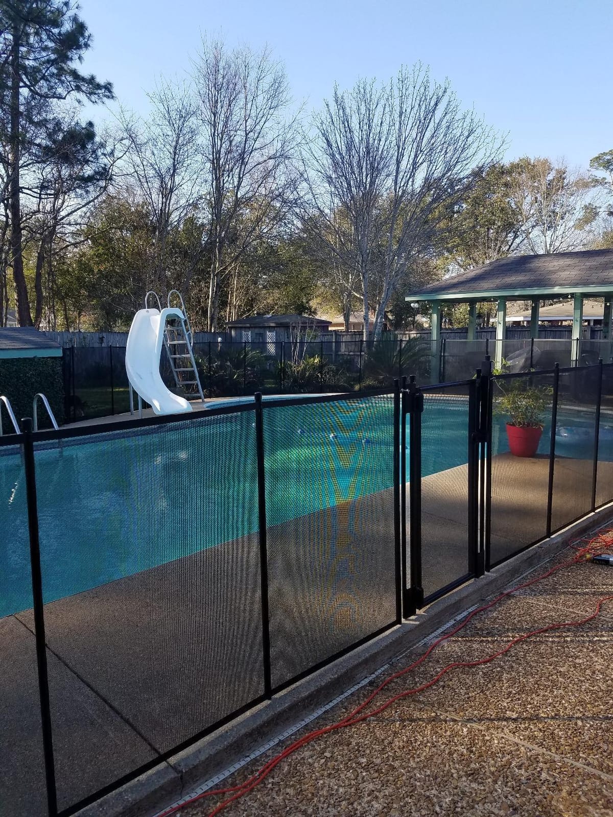 Pool Fence DIY by Life Saver Self-Closing Gate Kit, Black (Pack of 1) customer photo 2
