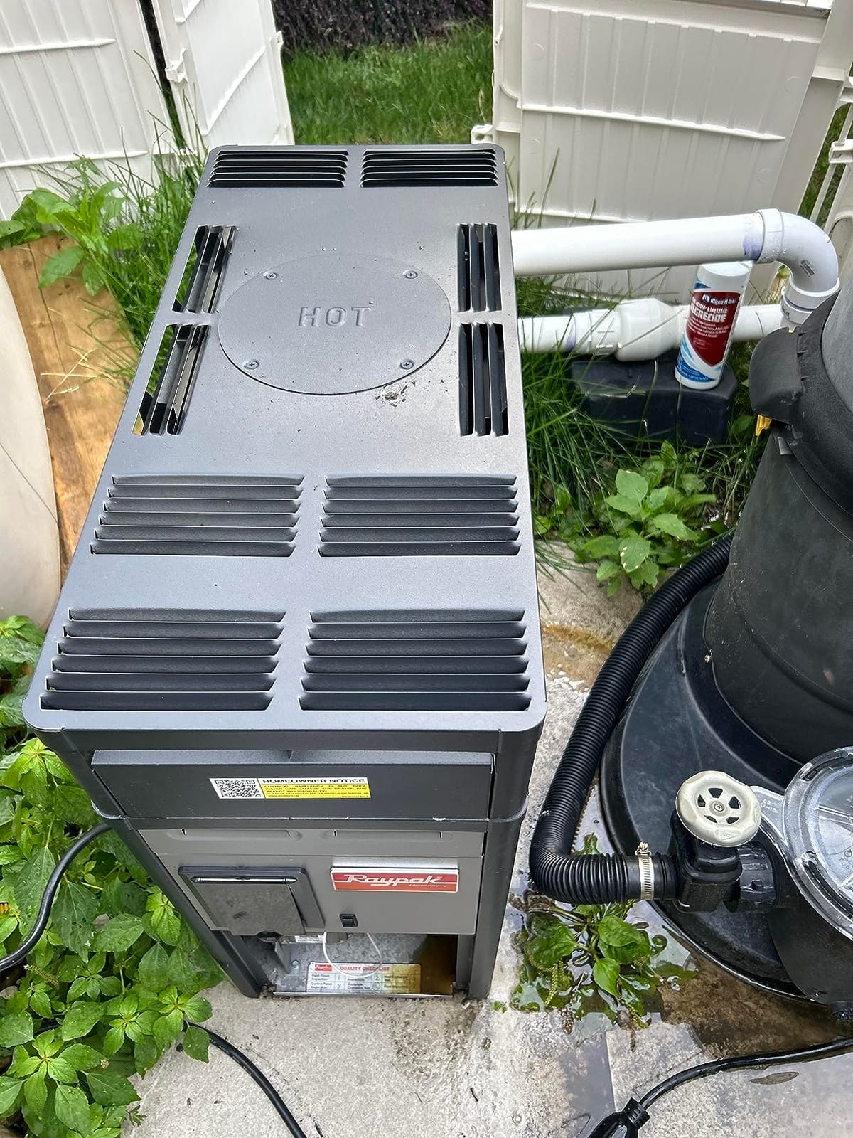 Raypak 014784 PR156AENC 150000 BTU Natural Gas Heater customer photo 1